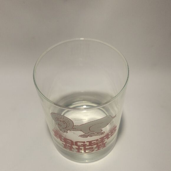 Rogers High Red Bar Glass - Picture 2 of 3